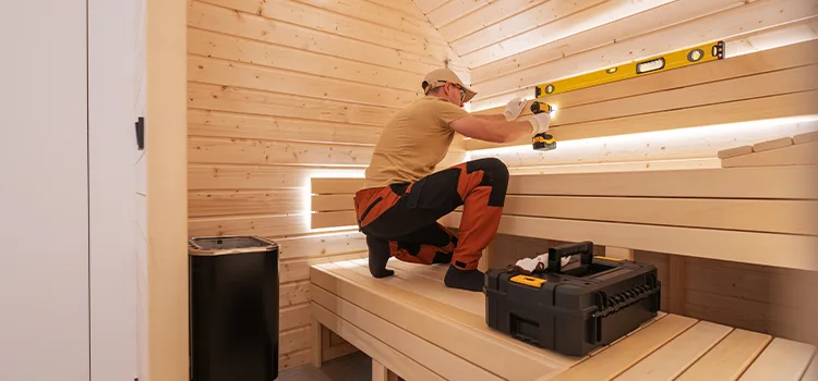 Commercial Sauna Installation in Kitchener, ON
