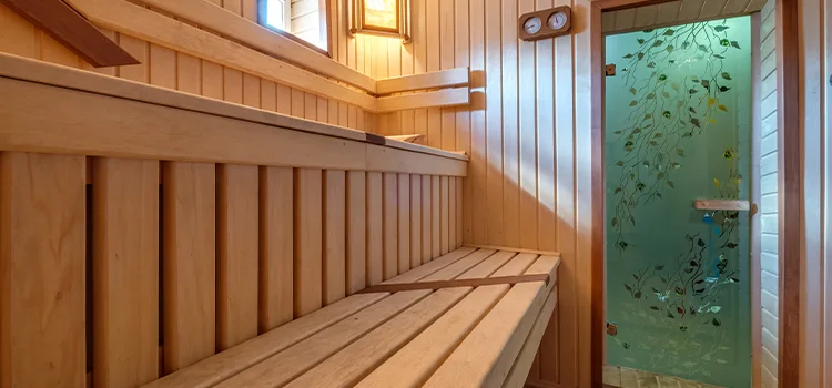 Sauna Door Handle Screw Replacement in Kitchener, Ontario