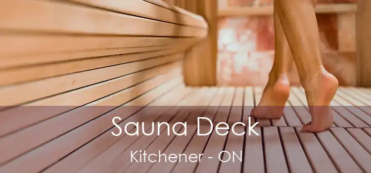  Sauna Deck Kitchener - ON